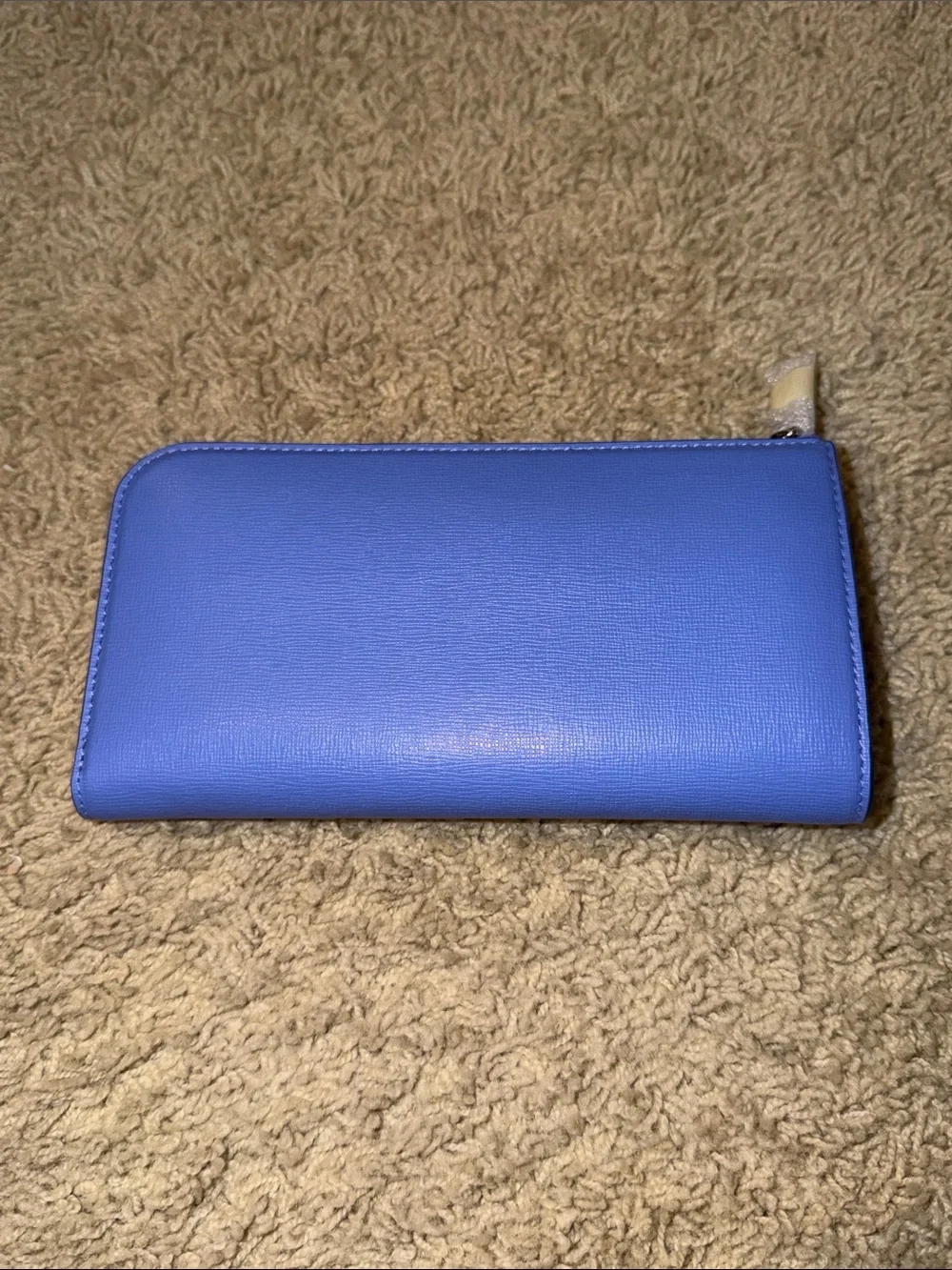 kate spade deep periwinkle zip-around wallet